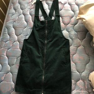 Forever 21 Corduroy overall dress